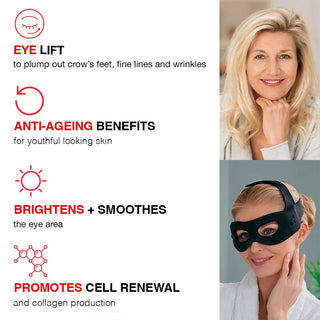 Vilifti Advanced EMS Rejuvenating Eye Mask for Eye Massage and Skin Revitalization Yaman Medi Lift Medilift Fitsface