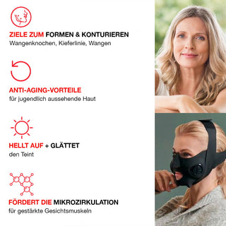 VILIFTI verjüngende Maske mit elektrischer Muskelstimulation Hochleistungs-EMS-Maske