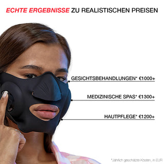 VILIFTI verjüngende Maske mit elektrischer Muskelstimulation Hochleistungs-EMS-Maske