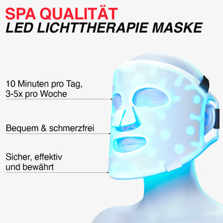 VILIFTI LED 4-in-1 Lichttherapie Maske