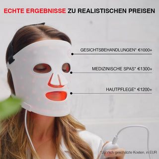 VILIFTI LED 4-in-1 Lichttherapie Maske